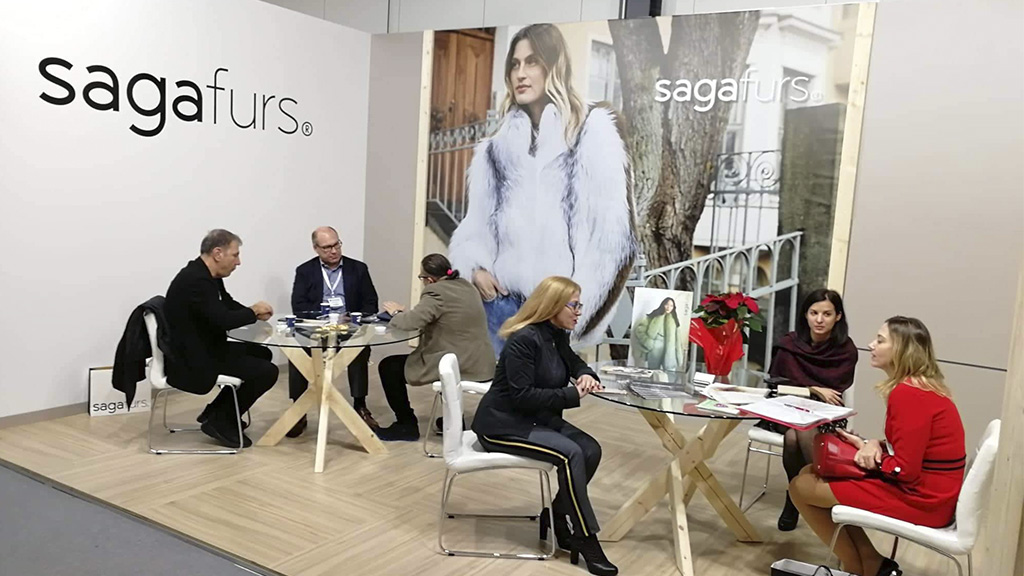 Dmitri Larionov and Sophia Dimitriou Kourkopoulos from Saga Furs