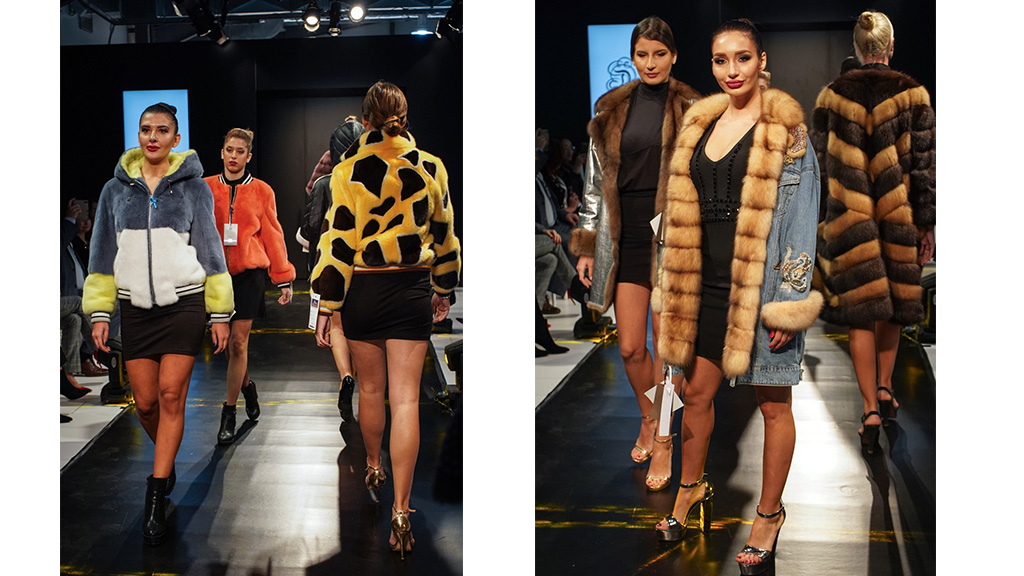 Fashion show in Kastoria Fur Shopping Festival